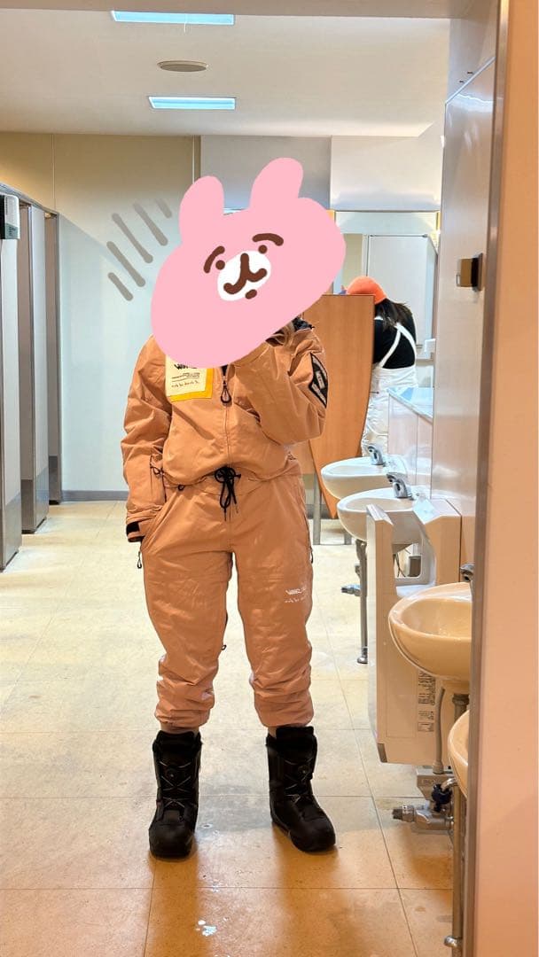 GSOU  フード付きスノーボードウェア