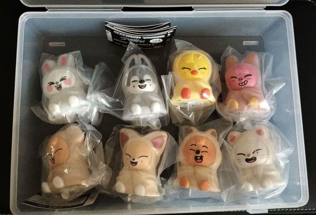 SKZOO ライトマスコット 8種セット ガチャ スキズ