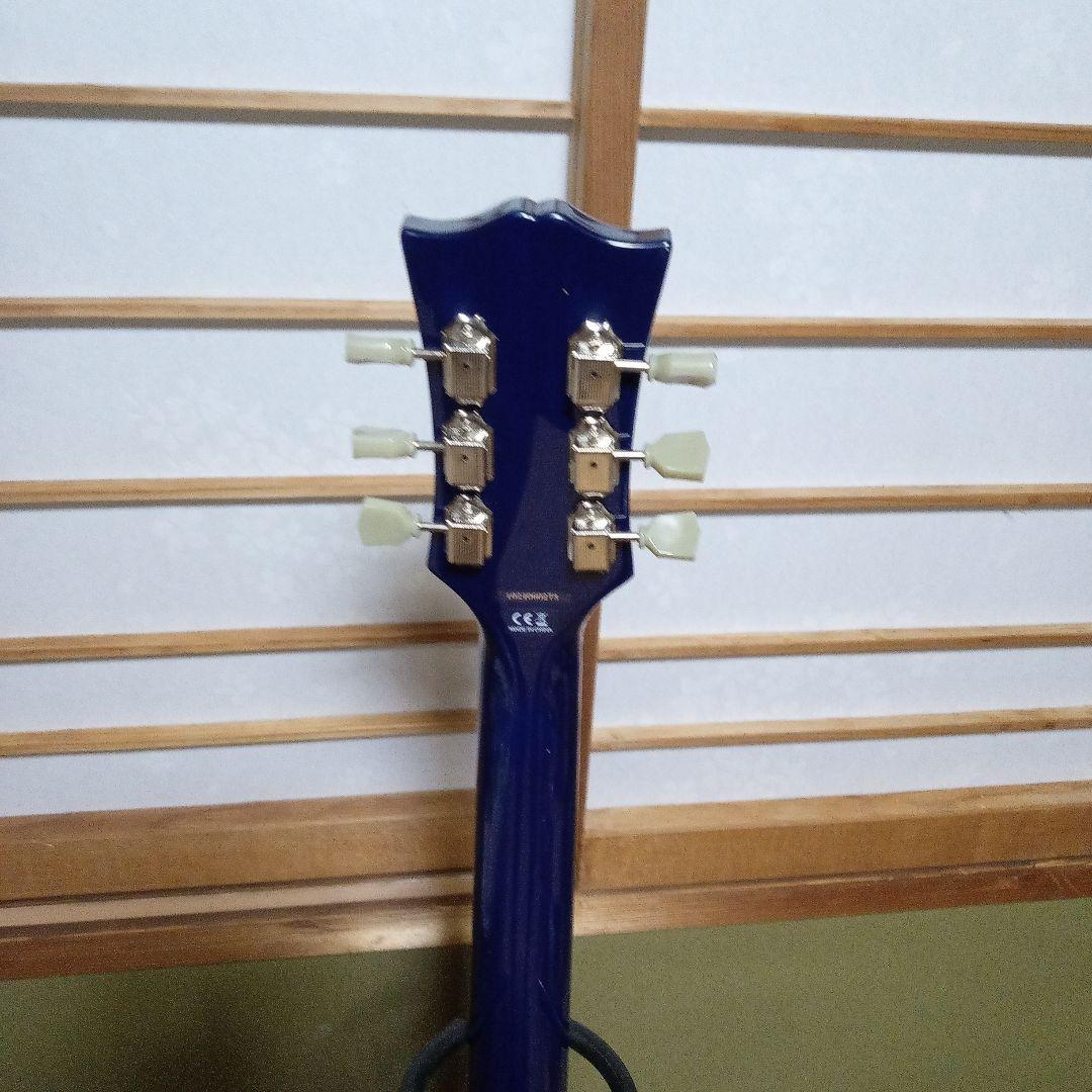 送料込み！BLITZbyARIA ブリッツ エレキギター BLP-450 SBL