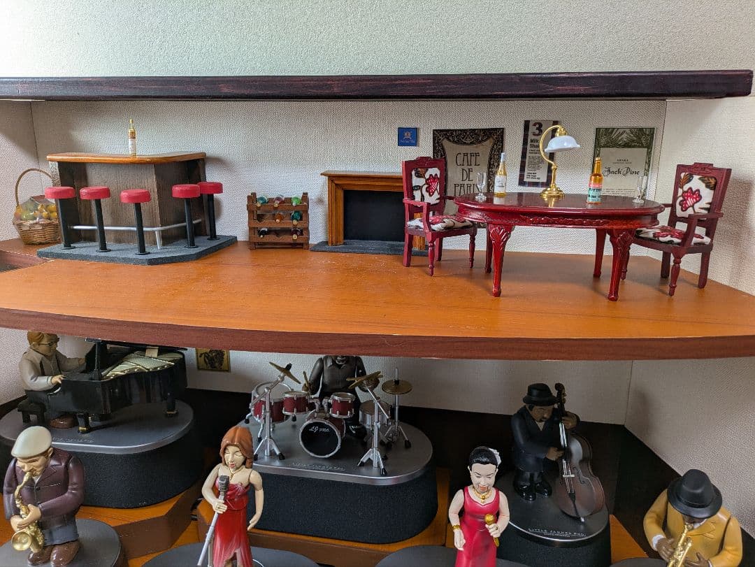 リトルジャマープロ＆ボーカリスト＆美空ひばり＆カバー付きディスプレイラック