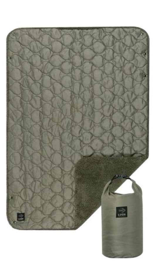 LUGH 魔法瓶ブランケット 新6層 グラフェン Sサイズ　オリーブドラブ