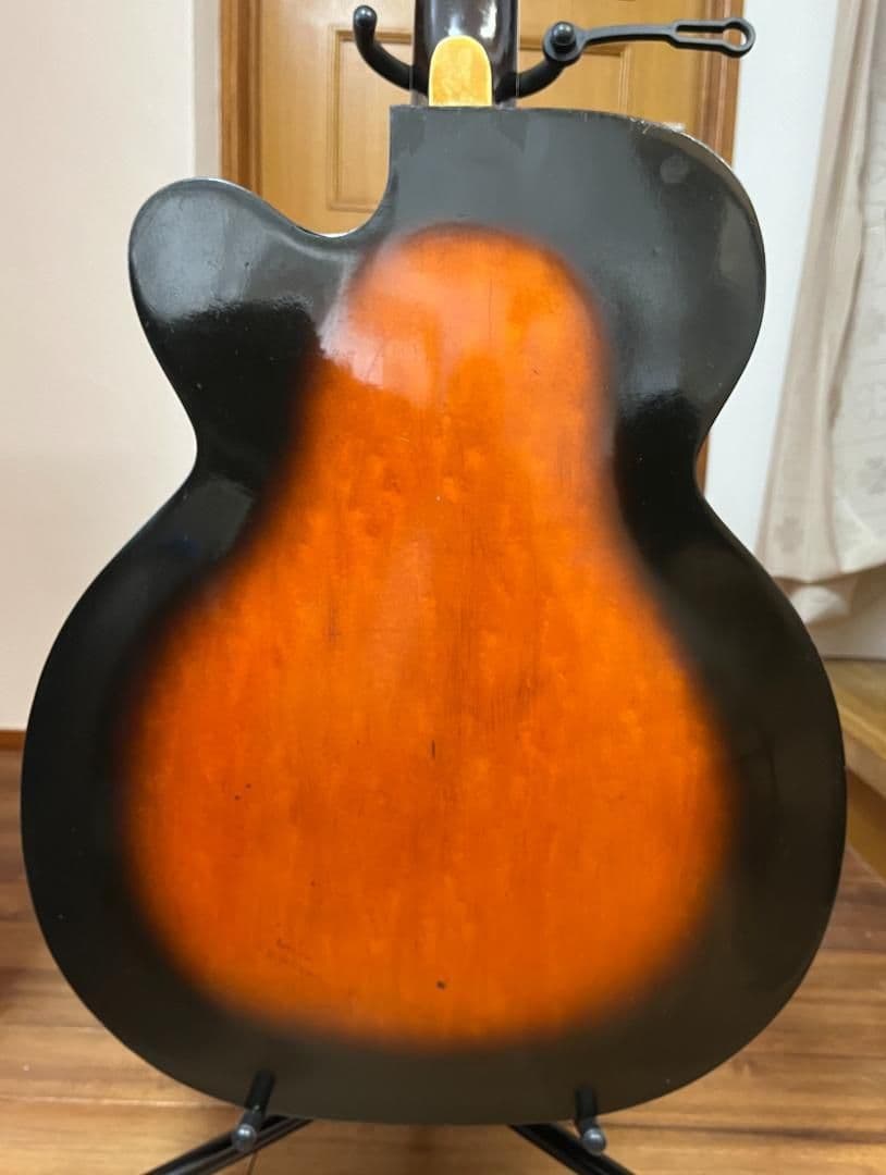 超貴重！貫禄のジャパンヴィンテージ！全音製ピックギター再生 7弦フルアコ