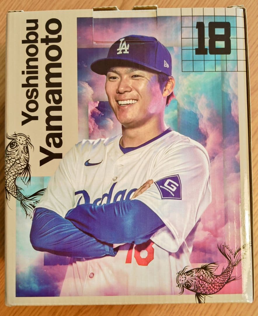 【新品】山本由伸　ボブルヘッド人形　ドジャーススタジアム限定配布