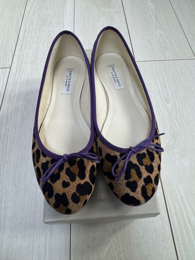ODETTE E ODILE バレリーナ25F フラット10↓↑ 23.5cm