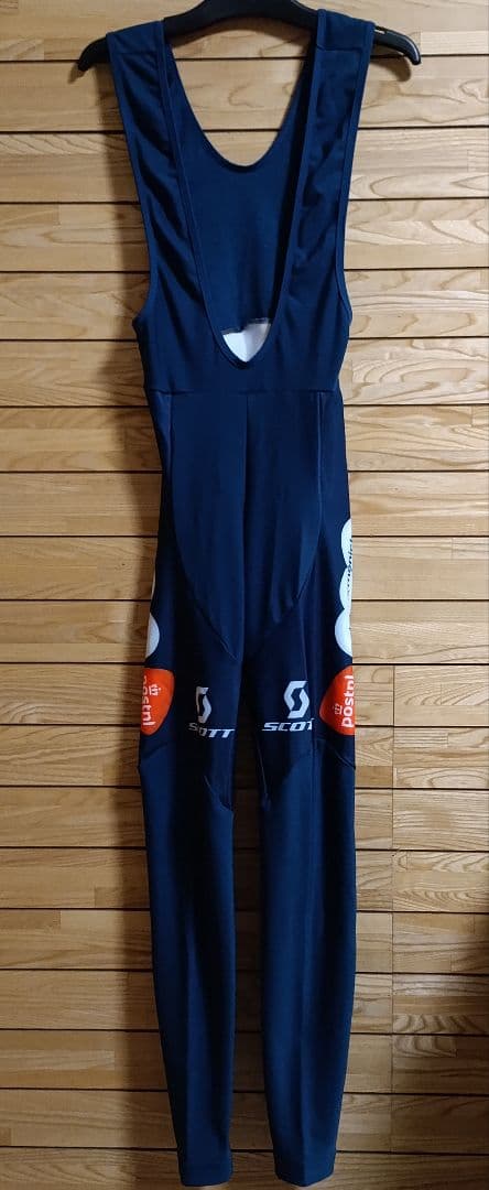 支給品　Team dsm firmenich PostNL　ビブタイツ　裏起毛