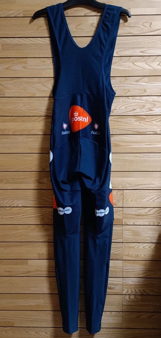 支給品　Team dsm firmenich PostNL　ビブタイツ　裏起毛