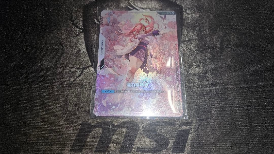 ガンダムカードゲーム 「溢れる慈愛」 パラレル