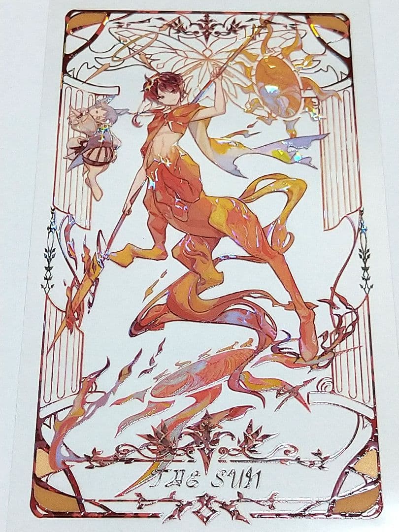 J599＃塔罗牌・下(贝壳光)巫女sama切り売り海外人物マステ女の子