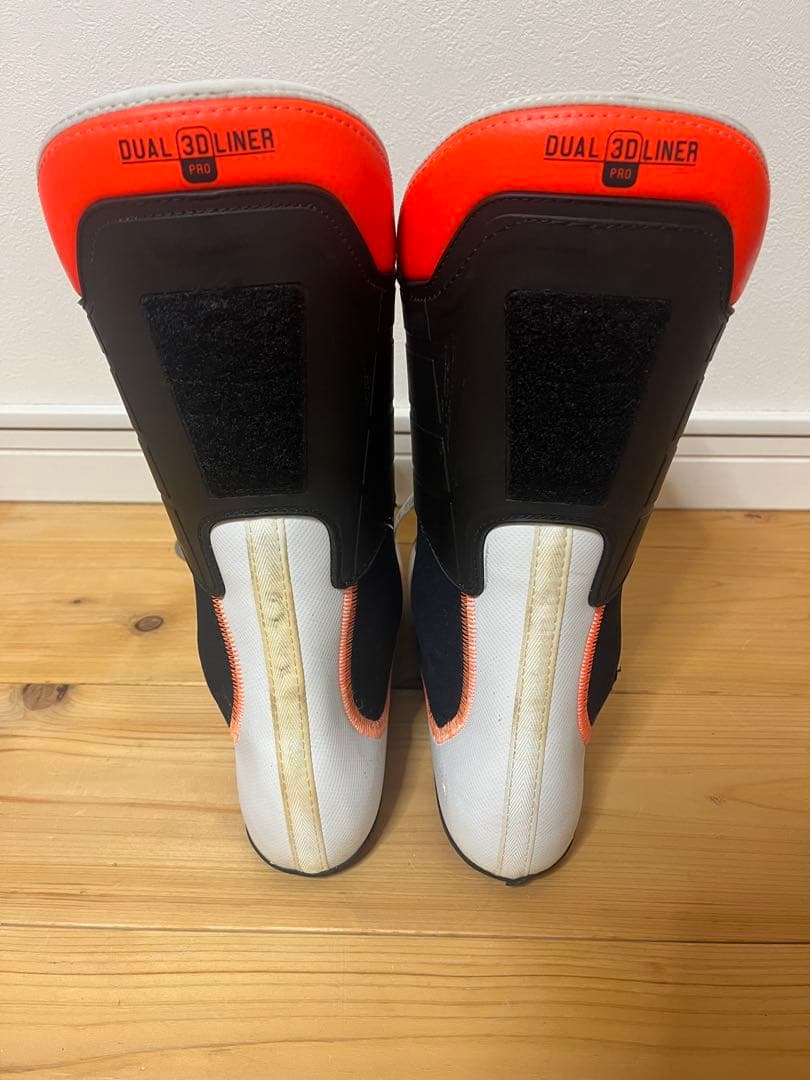 LANGE RX スキーブーツ ネイビー/オレンジ