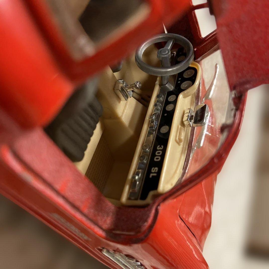 希少！メルセデスベンツ 1954 1/24赤 Mercedes 300 SL