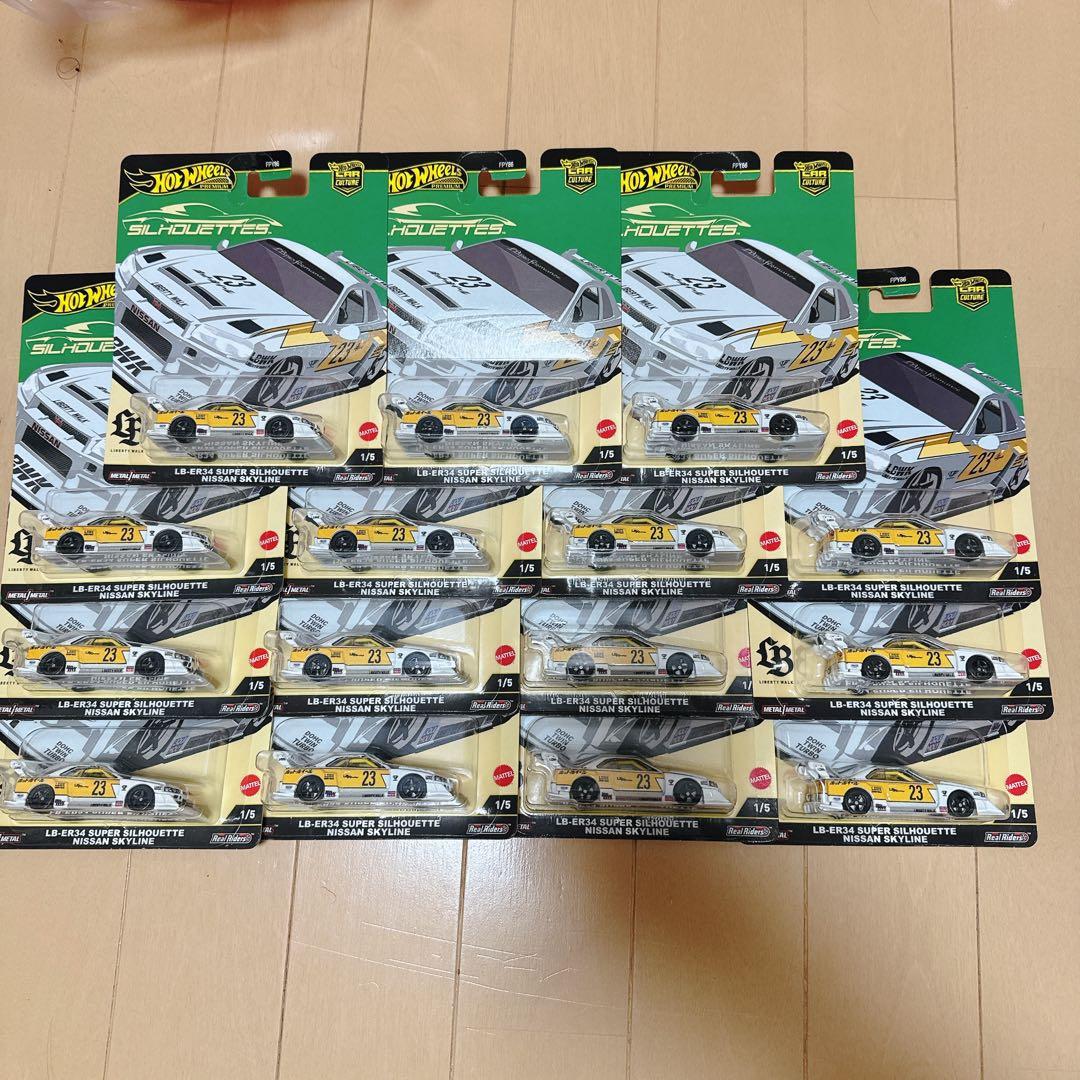 ホットウィール カーカルチャー シルエット LB-ER34 スーパーシルエット