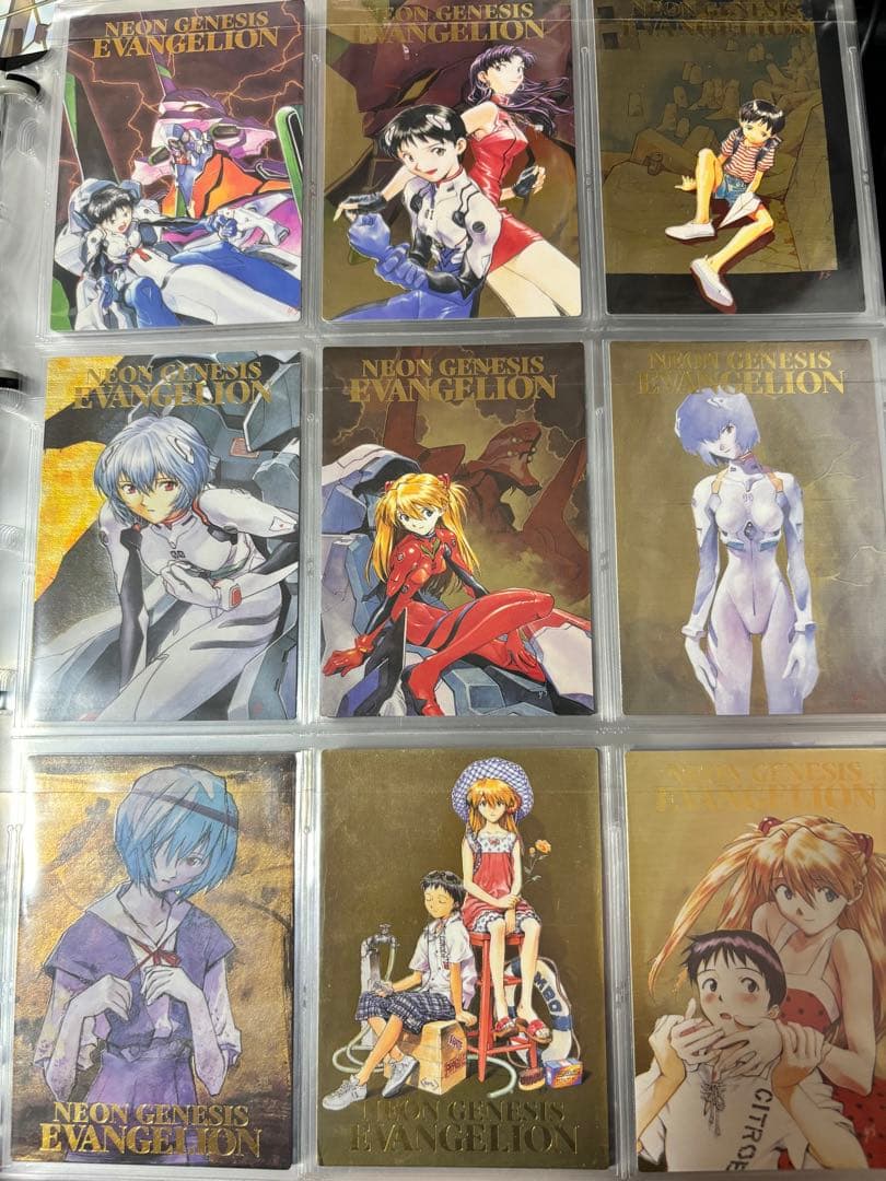 新世紀エヴァンゲリオン カードダスマスターズ 初版 第参集 コンプリート