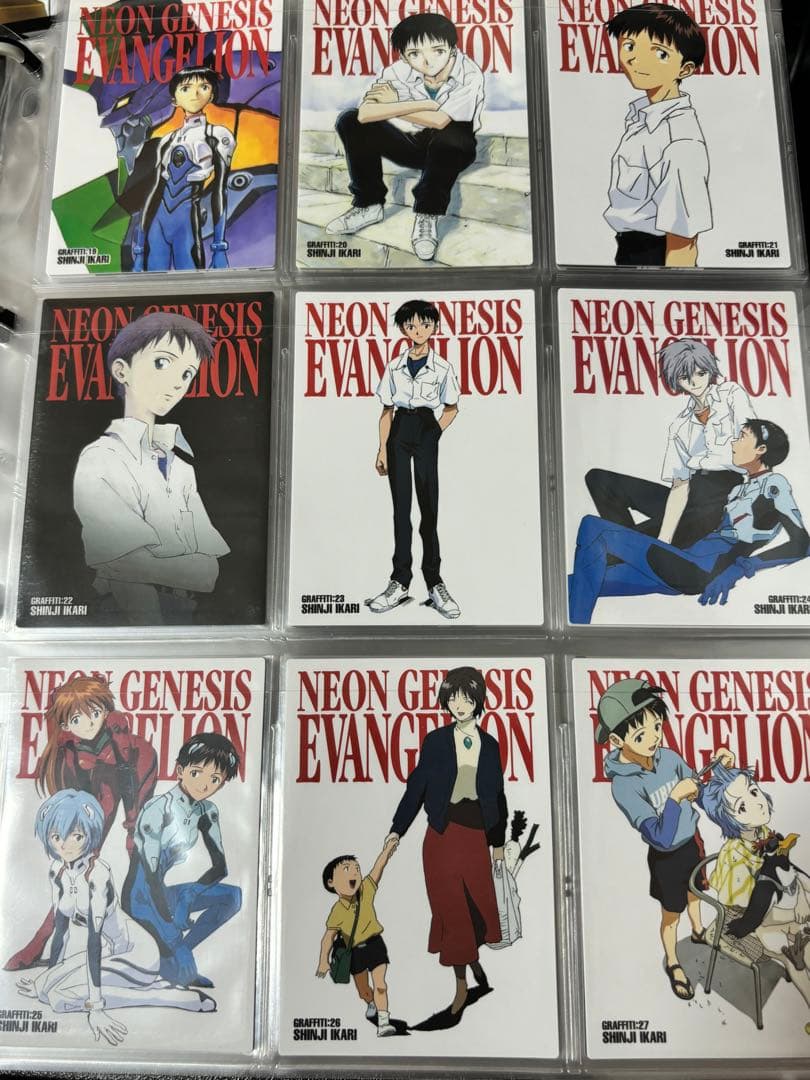 新世紀エヴァンゲリオン カードダスマスターズ 初版 第参集 コンプリート