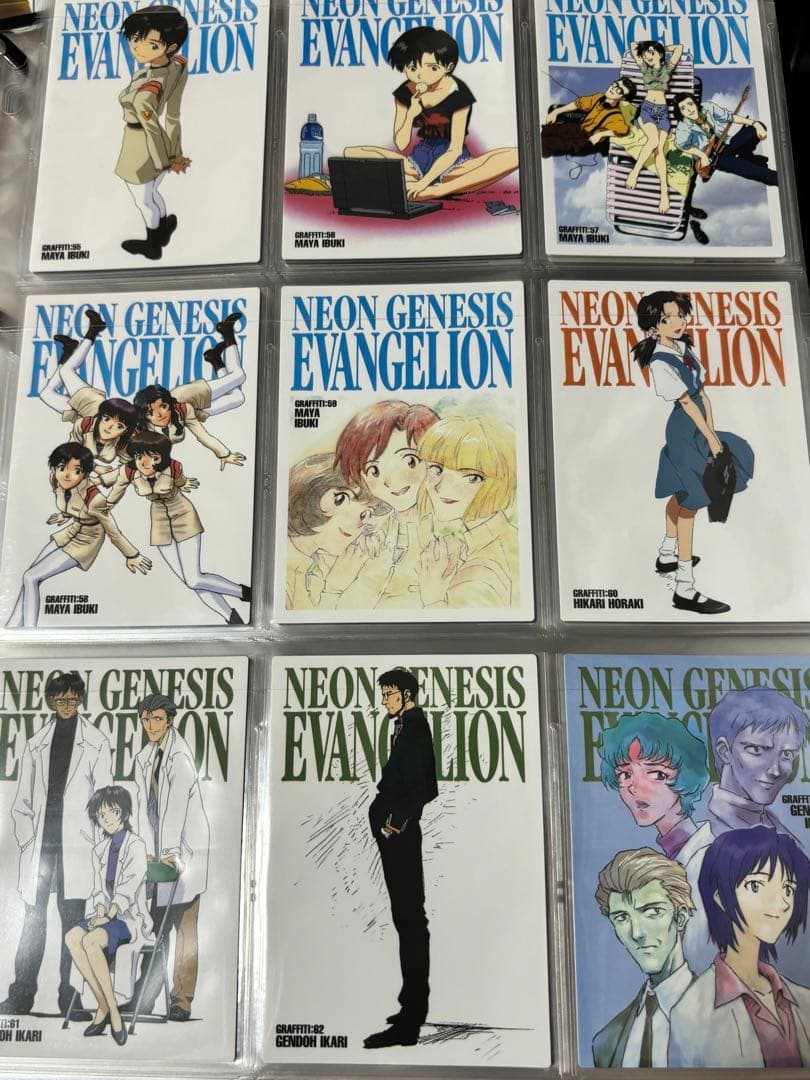 新世紀エヴァンゲリオン カードダスマスターズ 初版 第参集 コンプリート