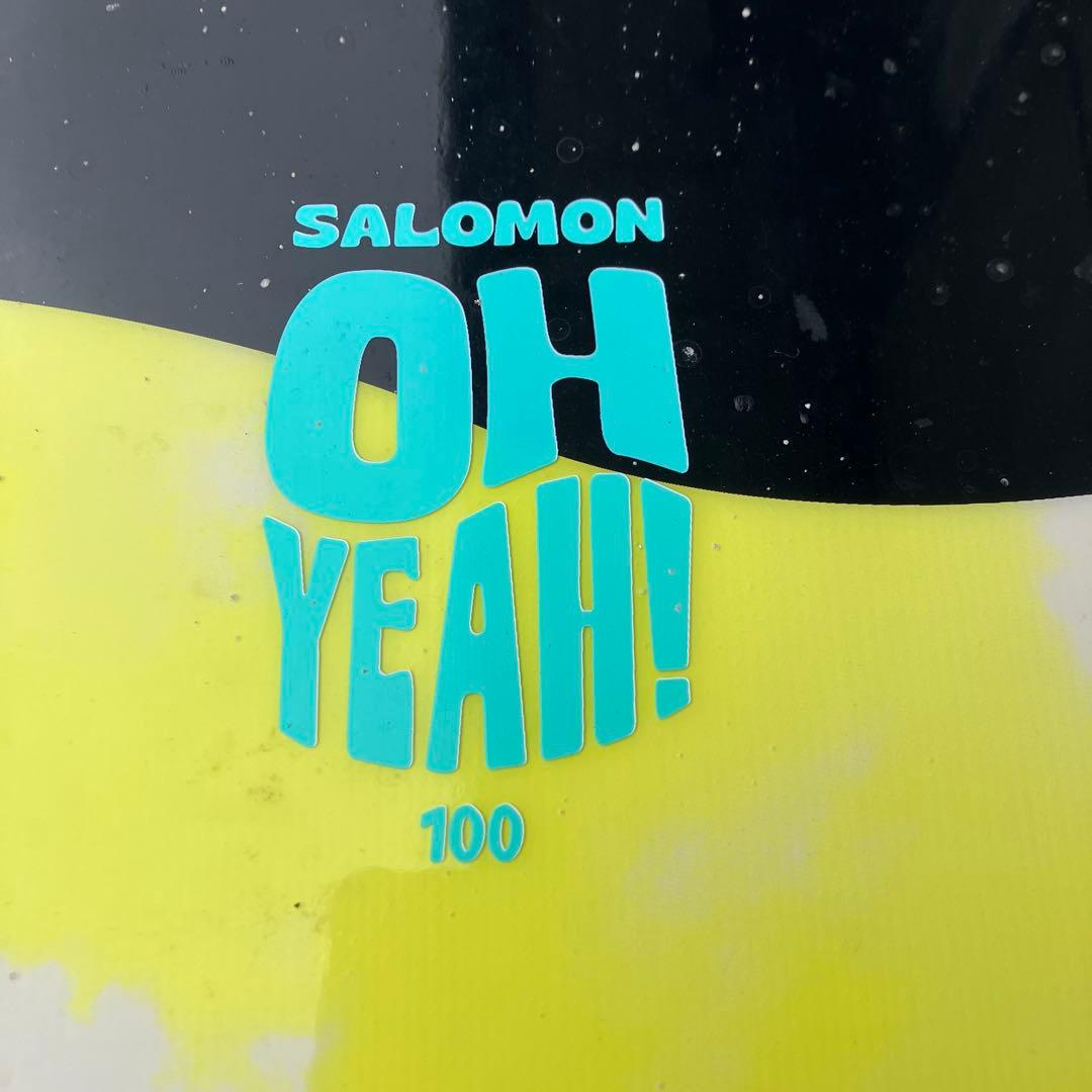 キッズ SALOMON OH YEAH! 100 スノーボード3点セット