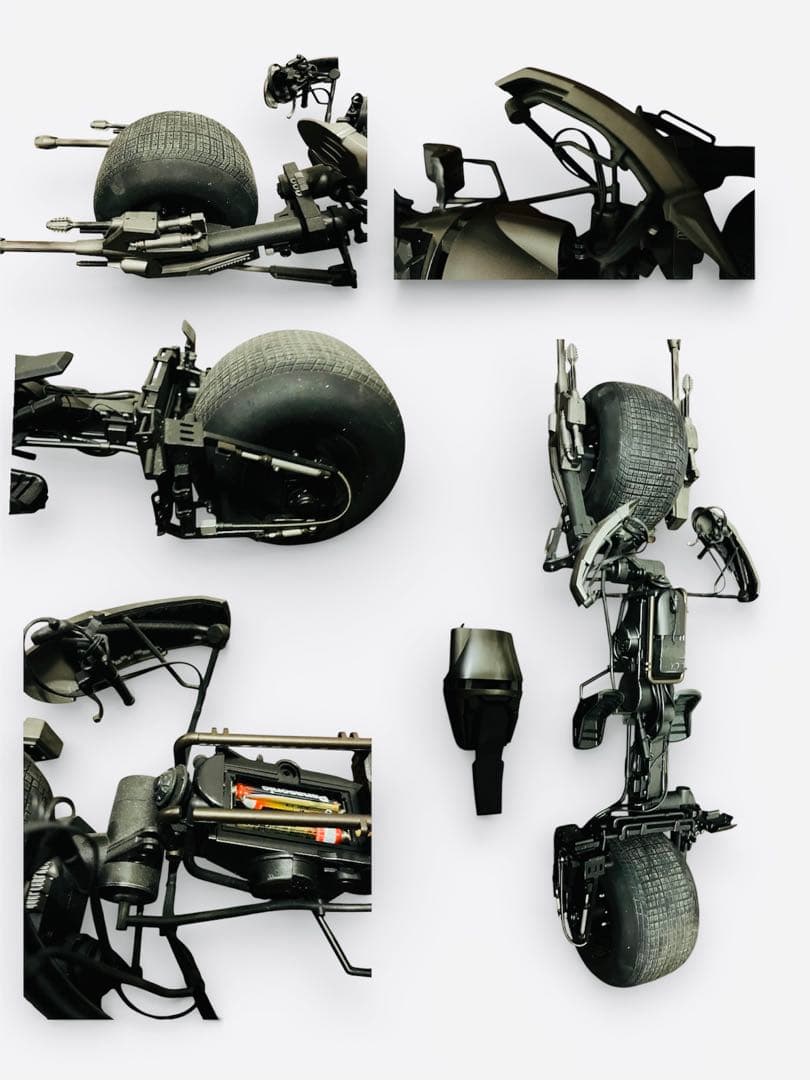 HOTTOYS BATPOD & BATMAN セット