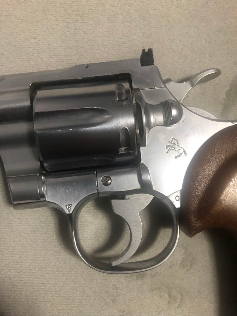 パイソン357 マグナム　ガスガン　ステンレス製　JASG 日本製　コクサイ