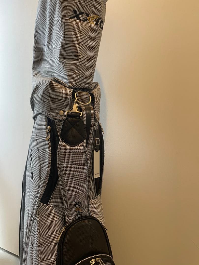 XXIO チェック柄キャディバッグ