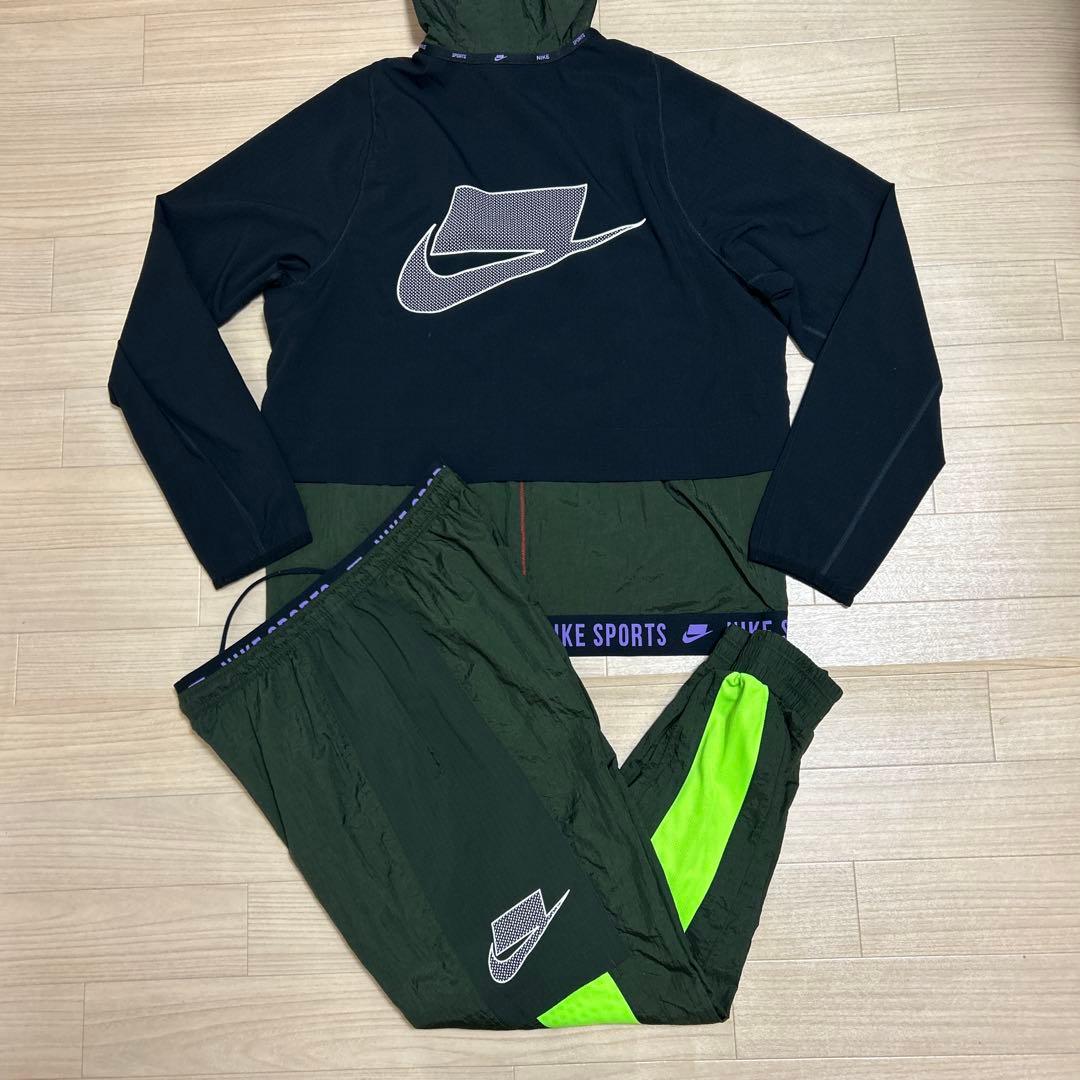 ほぼ未使用 ナイキ NSW ウインドブレーカー 上下 セットアップ 上XL 下M