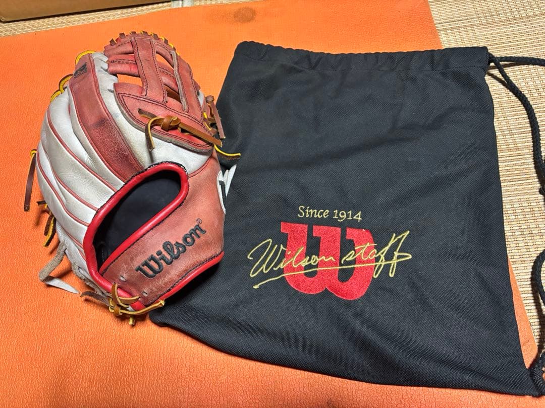 【希少】ウィルソン 硬式グローブ ムーキー・ベッツモデル ドジャース 右投げ用