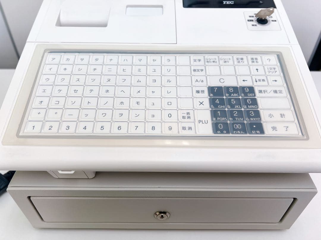 TEC 東芝テック Shallot FS-700 レジスター ピュアホワイト