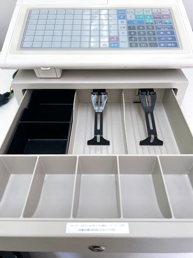 TEC 東芝テック Shallot FS-700 レジスター ピュアホワイト