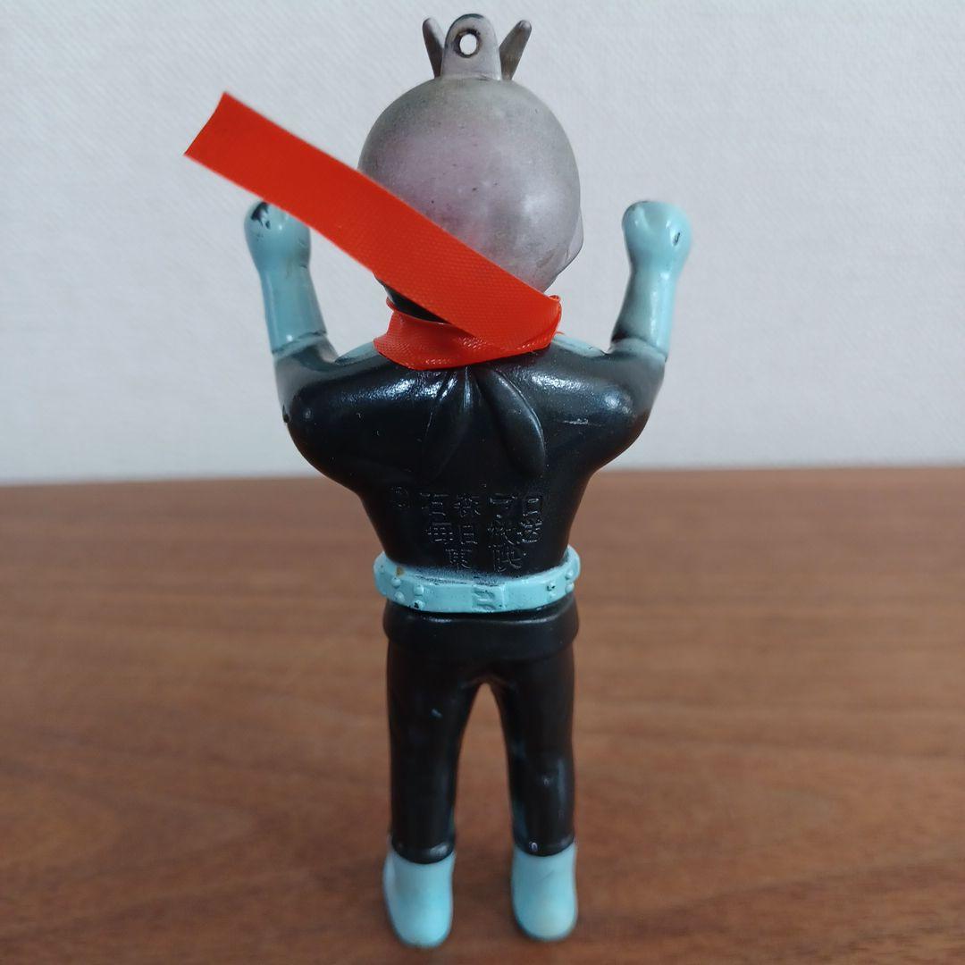 当時ものポピー製 仮面ライダー希少ソフビペンダントトップ（チェーン無）5点セット