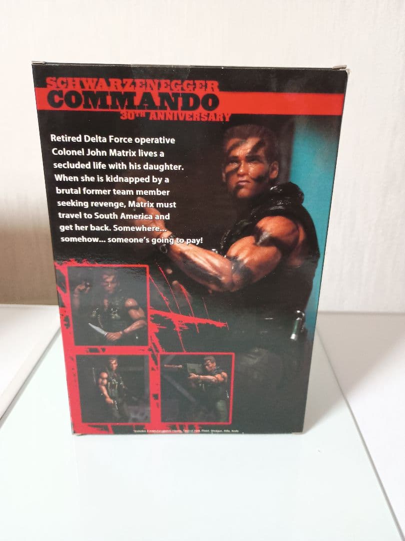 新品①★コマンドー　フィギュア★アーノルドシュワルツェネッガー★残り僅か