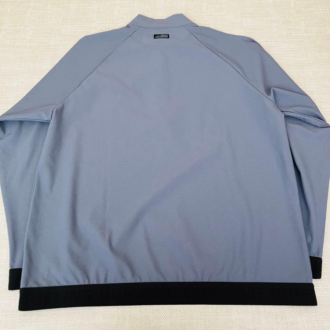 【新品タグ付】BRIEFING LOGO RIB LS HALFZIP L