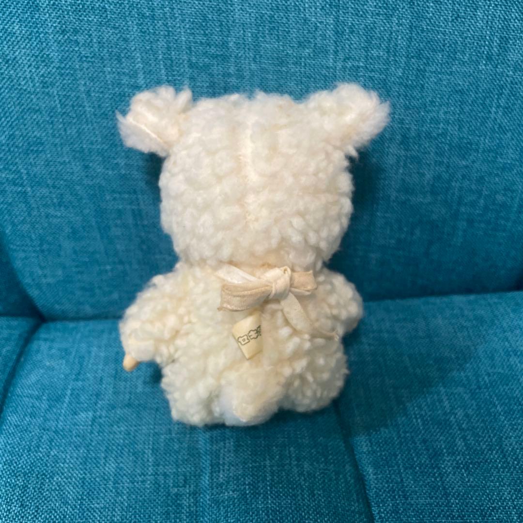 モンチッチ　フレンズ　チャム　白　ぬいぐるみ