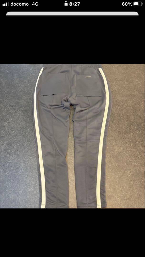 ONCE WE WERE WARRIORS グレージャージ　上下セット 新庄剛志