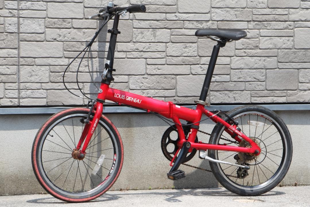 引き取り限定♪ルイガノ♪20インチタイヤ♪折り畳み式自転車♪発送は相談可能です♪