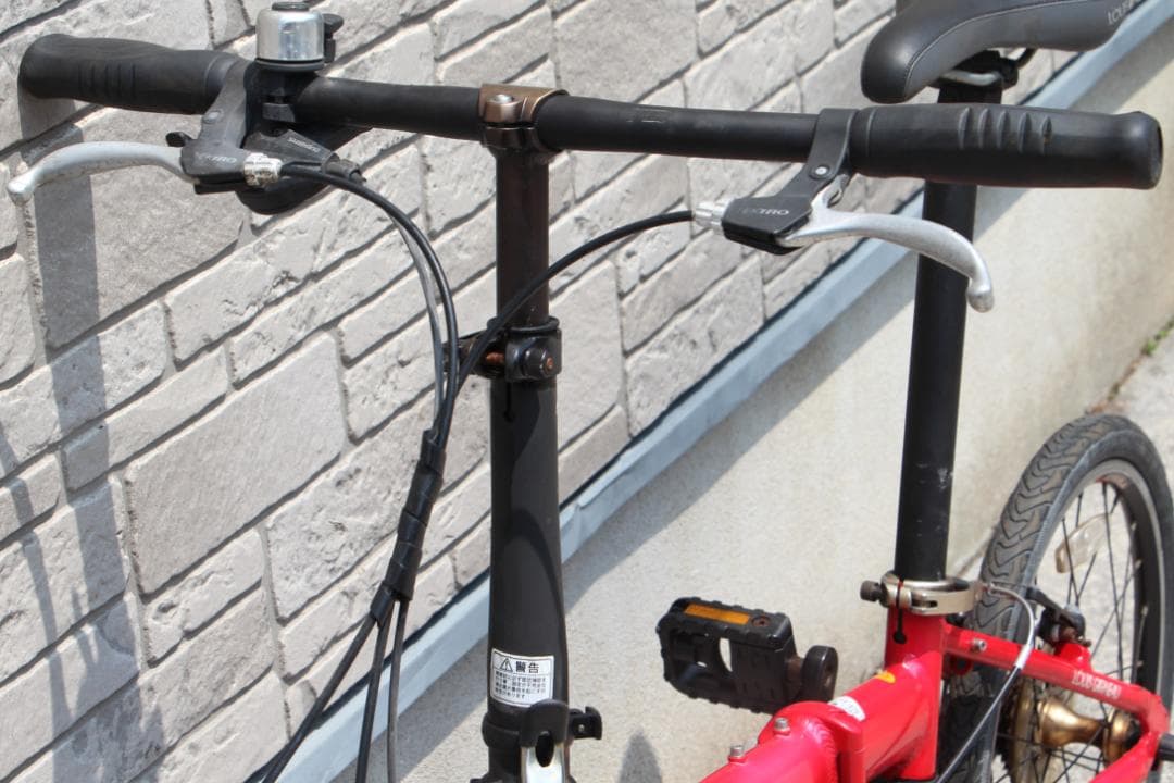 引き取り限定♪ルイガノ♪20インチタイヤ♪折り畳み式自転車♪発送は相談可能です♪