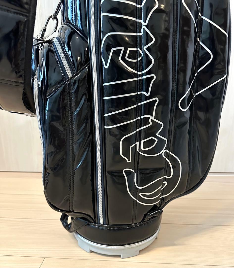 中古美品｜キャロウェイ｜エナメルキャディバック8型レディース／シューズポケット有