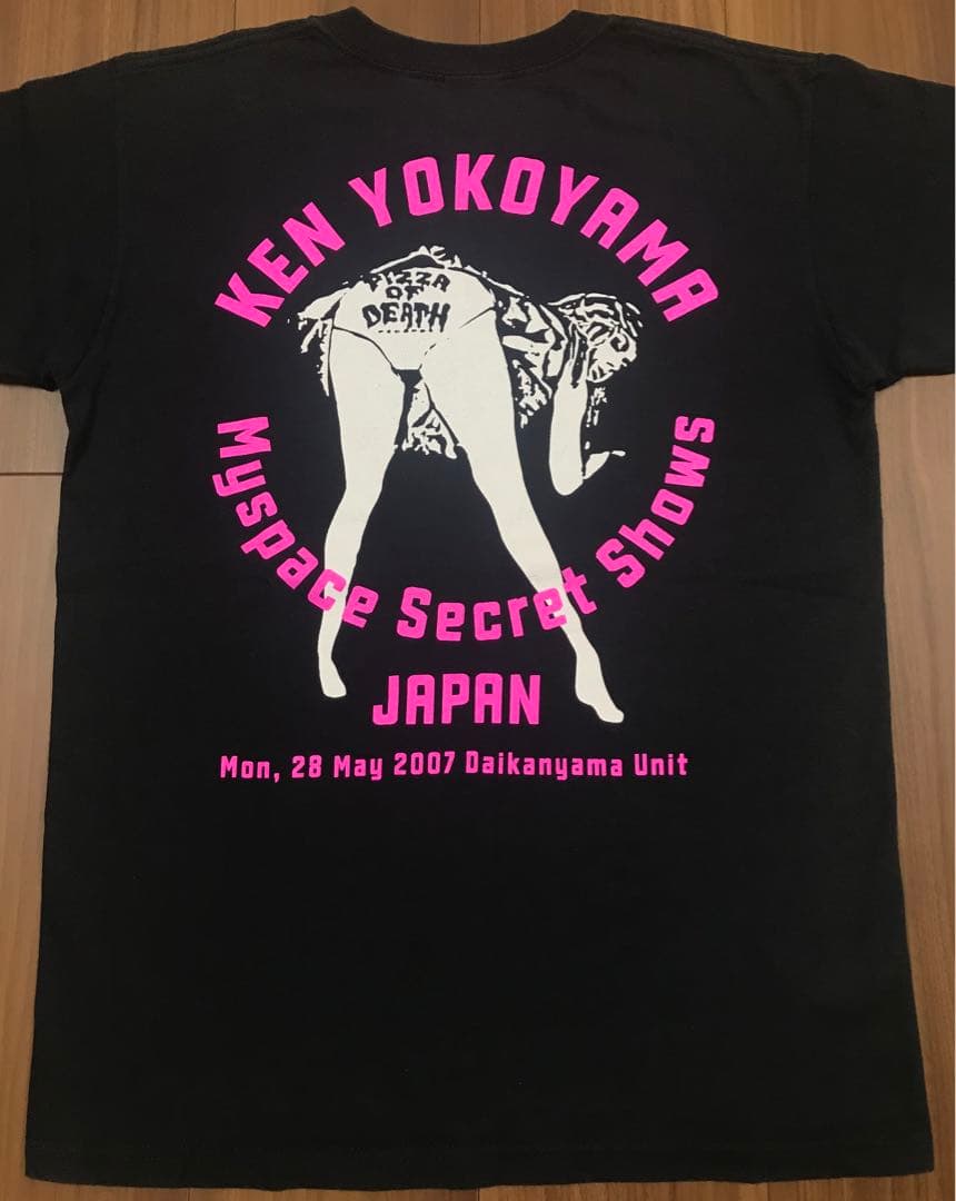KEN YOKOYAMA『MyspaceSecretShows』Ｔシャツ横山 健