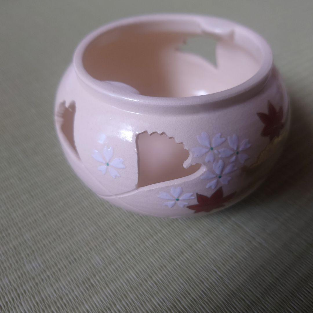 仁清雲錦画 茶巾台 f平安祥山作　茶道/茶道具