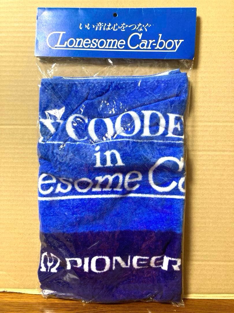 新品 非売品 80年代 ビンテージ パイオニア ロンサムカーボーイ タオル 旧車