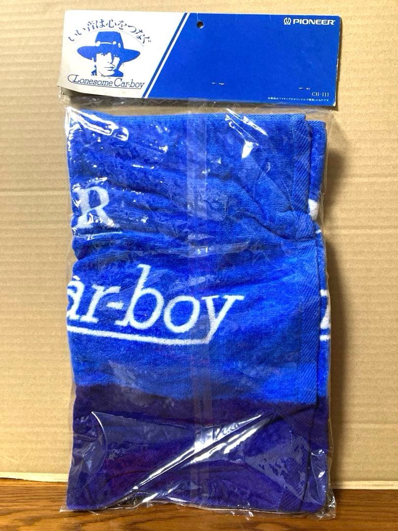 新品 非売品 80年代 ビンテージ パイオニア ロンサムカーボーイ タオル 旧車