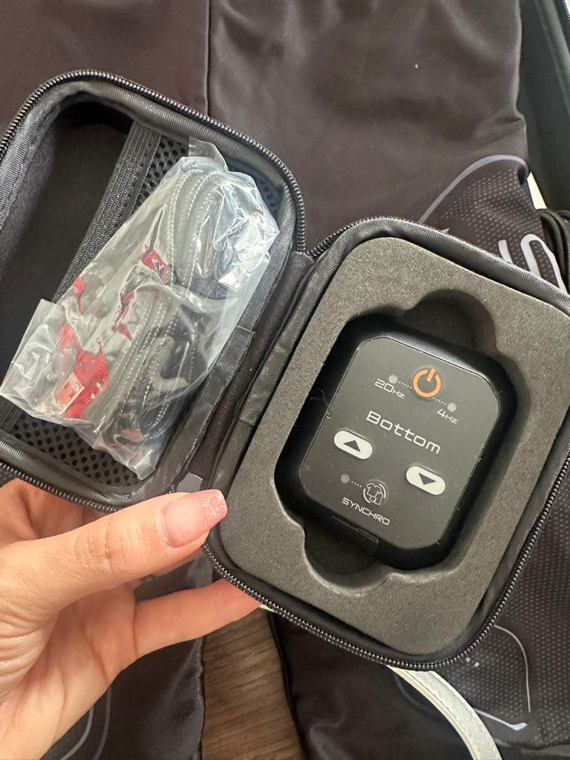 SIXPAD EMSトレーニングパンツ bottom M ブラック レディース