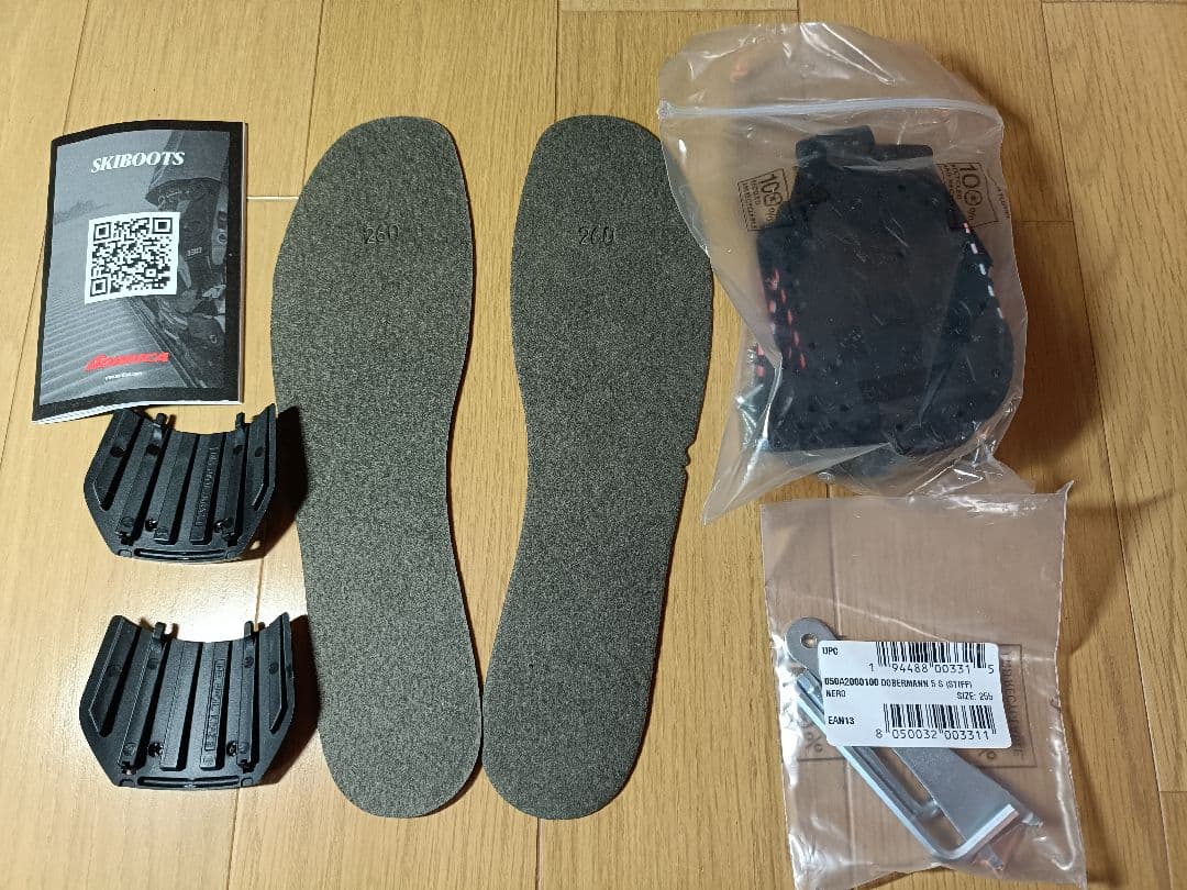 2024-25　ノルディカ　ドーベルマン5−S 26.5cm　１度使用