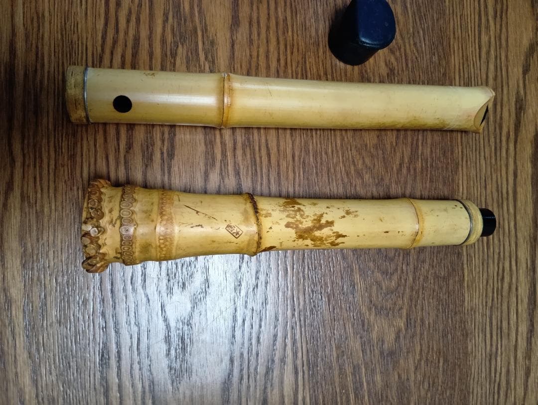 【琴古流 尺八】大宝銘 収納袋付属 長さ約62㎝