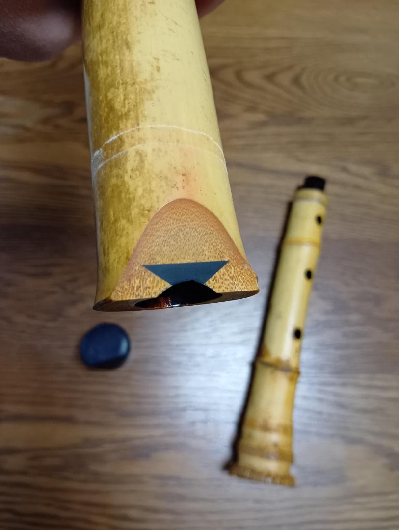 【琴古流 尺八】大宝銘 収納袋付属 長さ約62㎝