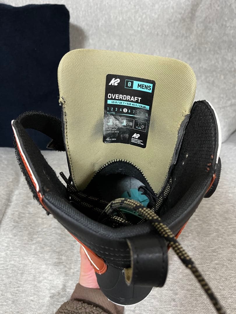K2 OVERDRAFTスノーボードブーツ BOA紐 26