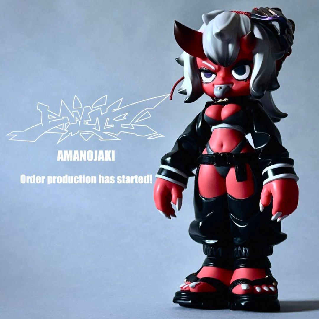 emDASH AMANOJAKI 1st color ソフビ 未開封 特典付