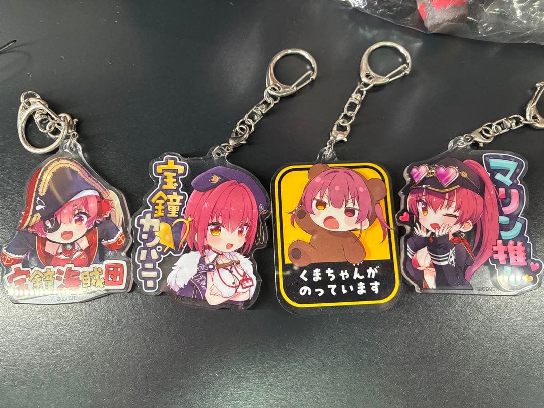 宝鐘マリン 300万人記念ランダムアクリルキーホルダー クマリン