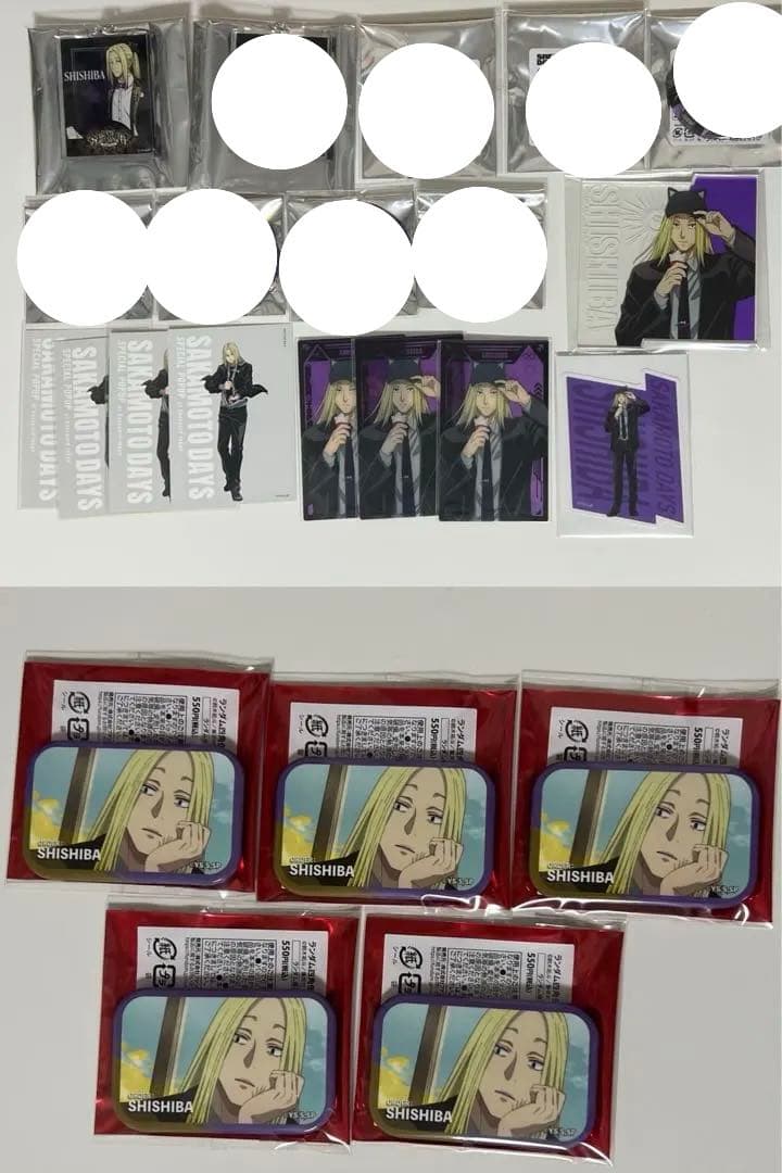 サカモトデイズ ナンジャタウン 神々廻 ステッカー 缶バッジ アクリルコースター