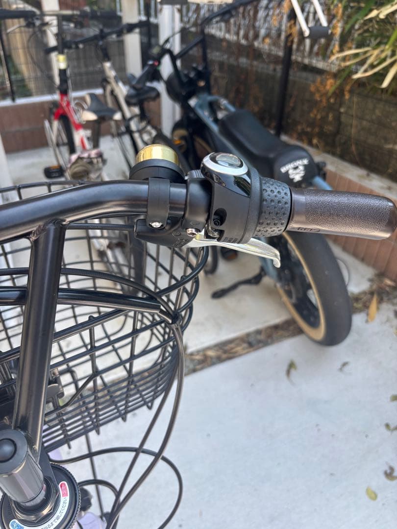 電動アシスト自転車 ピンク バスケット付き