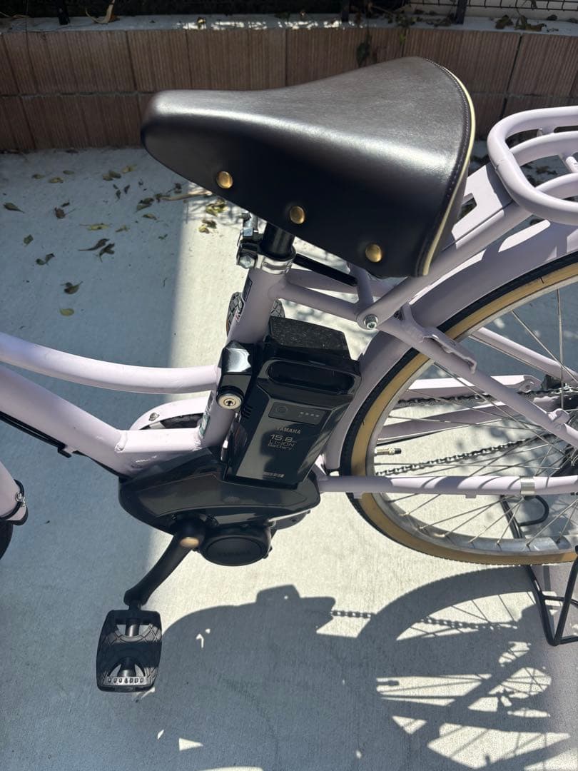 電動アシスト自転車 ピンク バスケット付き