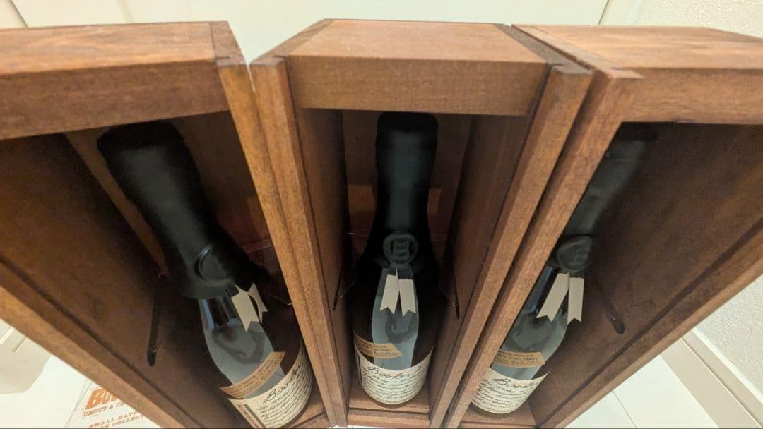 ブッカーズ 2021 1本、2023 2本のセット