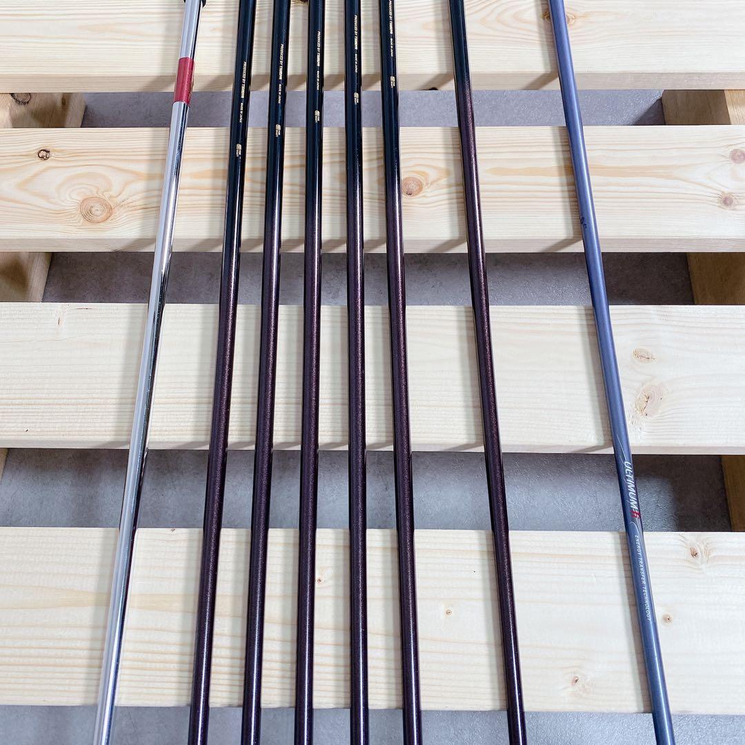 T153 Quincy 他 ゴルフクラブ レディース セット 赤 初心者 練習